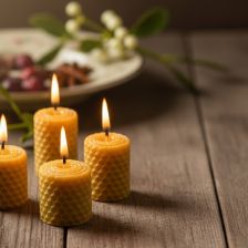 Svíčky z včelího vosku