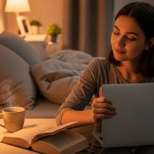 Večerní rituál pro klidný spánek