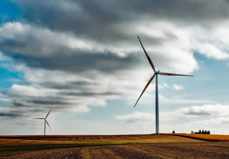 zobrazit detail snímku: Větrná elektrárna.