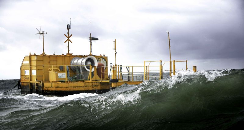 Vlnová elektrárna - klikněte pro zobrazení detailu Vlnová elektrárna - klikněte pro zobrazení detailu