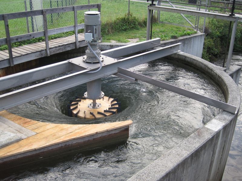 Vodní elektrárna - Archimedovy šnekové turbíny - klikněte pro zobrazení detailu Vodní elektrárna - Archimedovy šnekové turbíny - klikněte pro zobrazení detailu