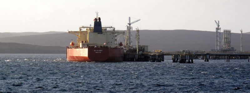 Tanker s ropou Brent - klikněte pro zobrazení detailu