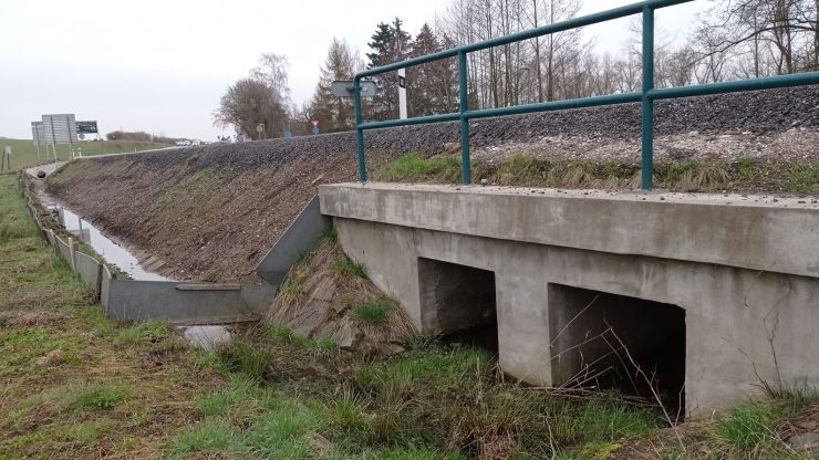 zobrazit detail snímku: Žabí zábrany a propust u letiště ve Vrchlabí