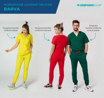 Zdravotní oblečení: barvy. - klikněte pro zobrazení detailu