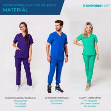 Zdravotní oblečení: materiál.