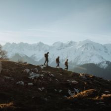 Zimní trek.