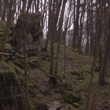 Zlověstné skály nad Pekárnou