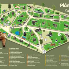 ZOO Děčín - plán