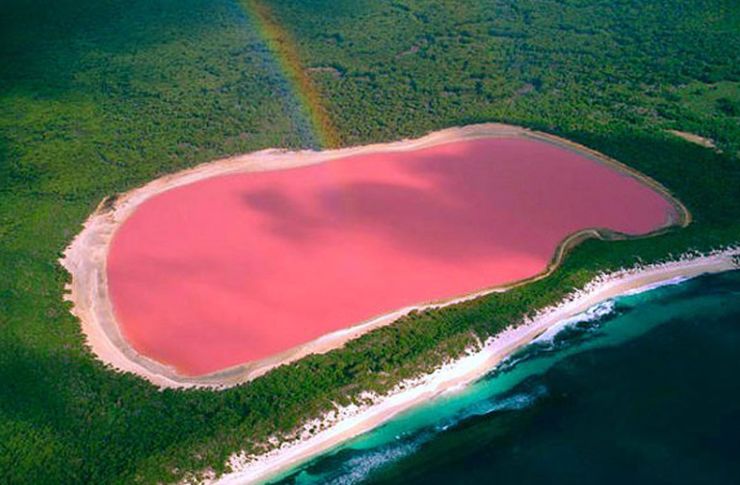 zobrazit detail snímku: Jezero Hilier v Austrálii